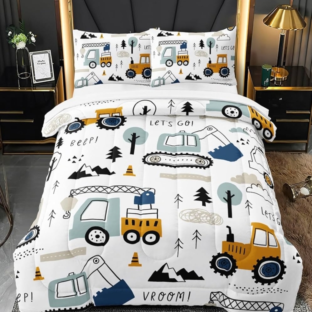 [NWT] Construction Theme 5 Pc Bedding Set